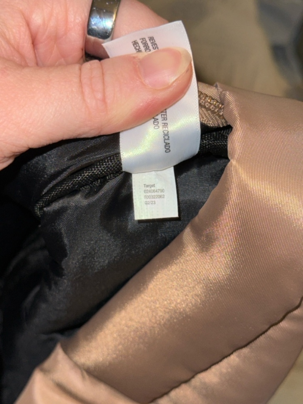 Target All In Motion Taupe Belt Bag Crossbody NWOT Never Used - Picture 2 of 5